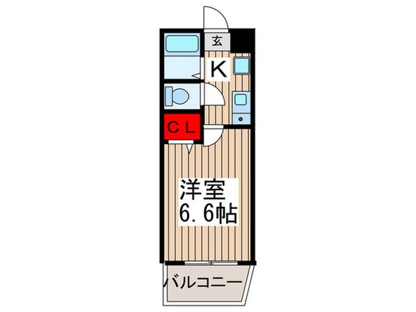 アクシーズグランデ蕨Ⅲの物件間取画像